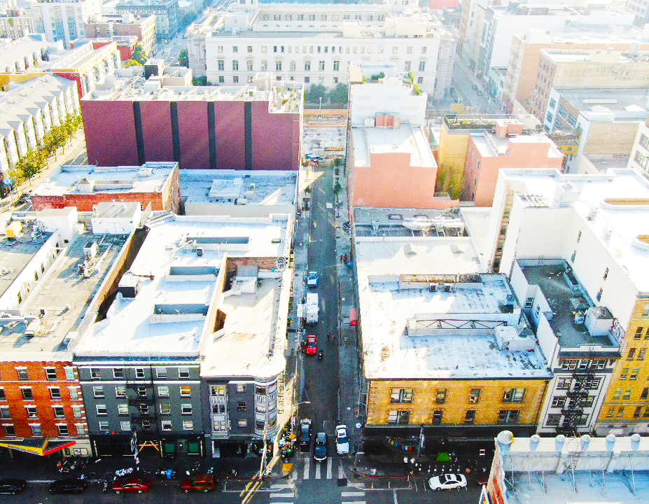 Jessie Street Drone Shot