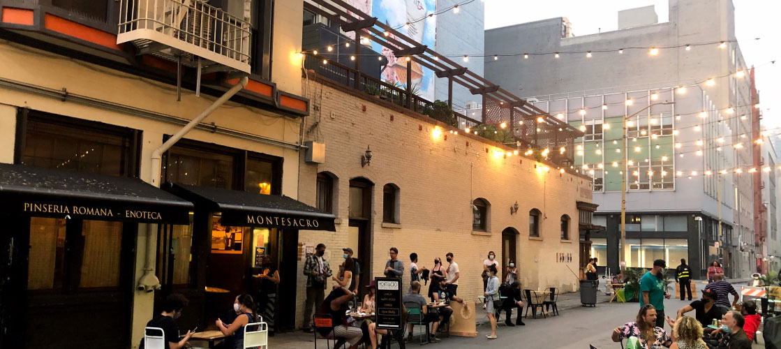 Stevenson Street lighting