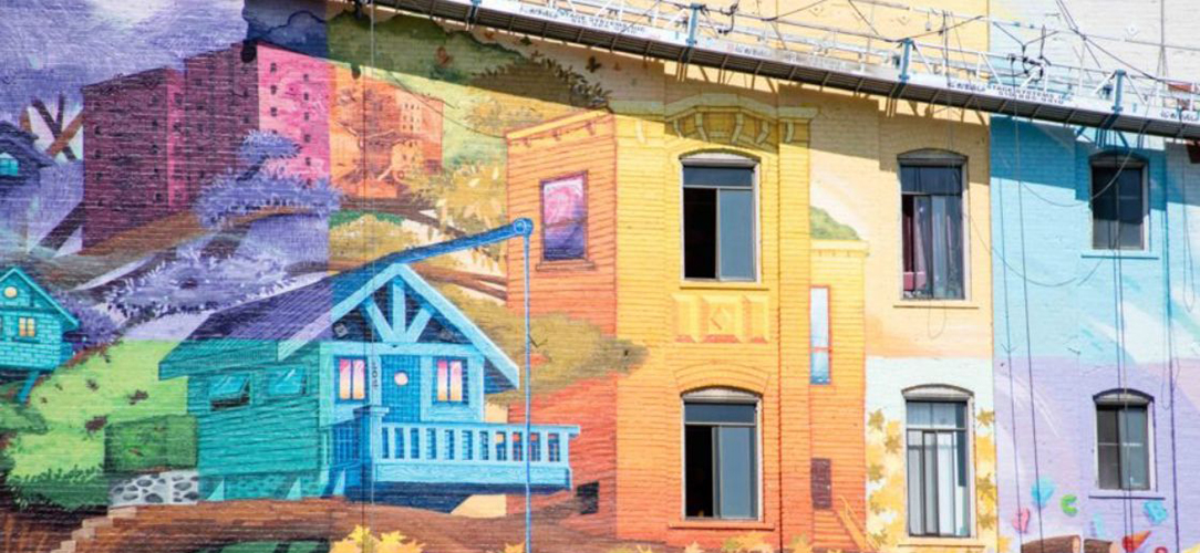 Boedekker Park "Everyone Deserves a Home" Mural